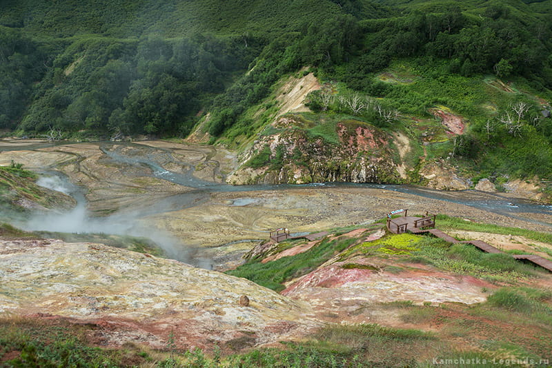 гидротермальная активность на Камчатке