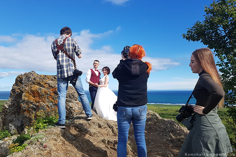 Фотосессия на скале