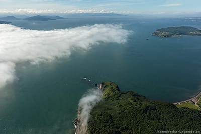 Мыс Маячный на Камчатке