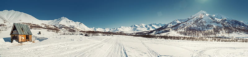 Налычево зимой
