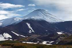 Авачинский вулкан на Камчатке