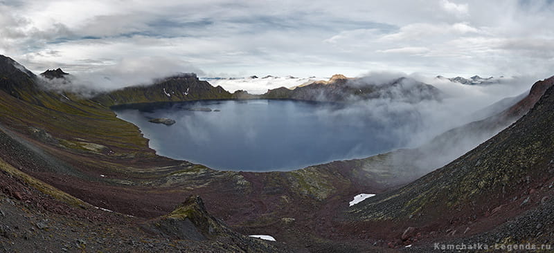 вулкан Хангар на Камчатке