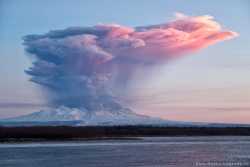 извержения вулкана Шивелуч