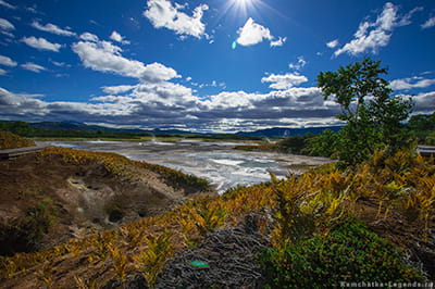 кальдера узон камчатка осенью