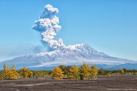 поездка у вулкану Шивелуч