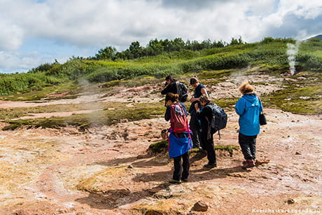 фумарольные поля Паужетки