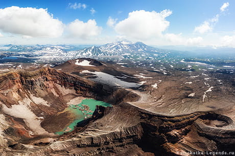 Горелый вулкан