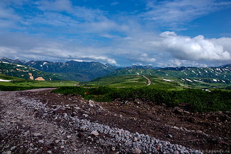 дорога среди гор