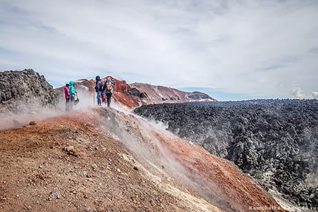 Живые вулканы Камчатки