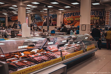 покупка морских деликатесов
