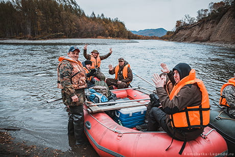сплав на рафтах по Камчатке