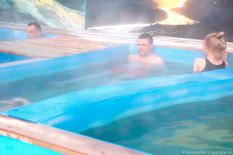 Между Корякским и Авачинским вулканами