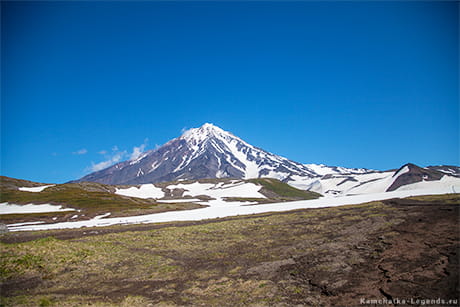переход к сопке Красная