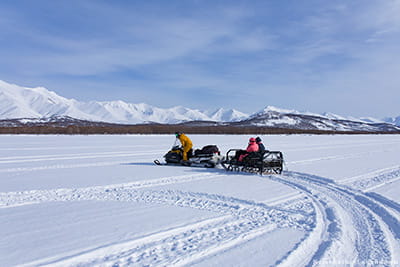 Снегоходная экскурсия на Банные источники