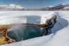 горячие источники на Камчатке зимой