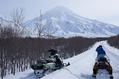 Снегоходная экскурсия к Вилючинскому вулкану