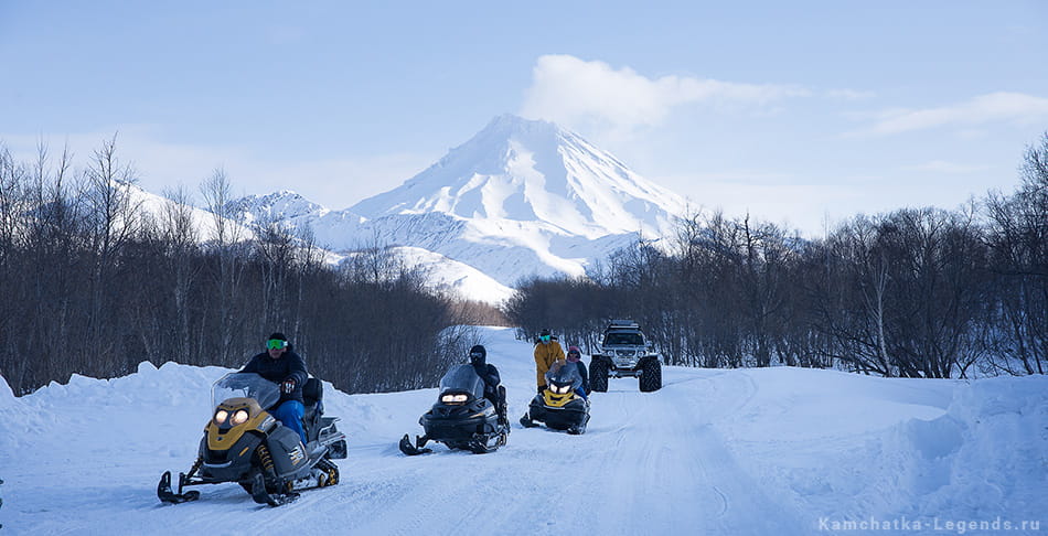 на обратном пути в Петропавловск-Камчатский