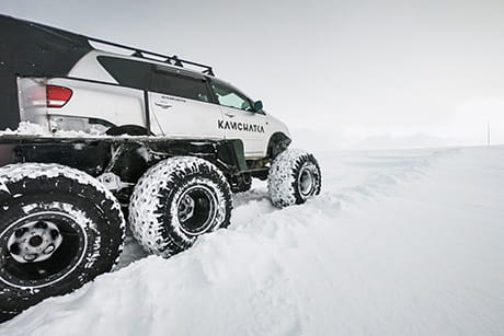 Джип тур зимой на Камчатке
