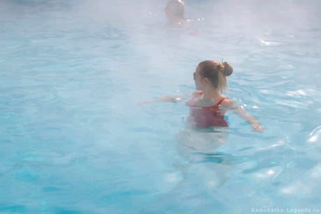 Горячий бассейн на Малкинских источниках