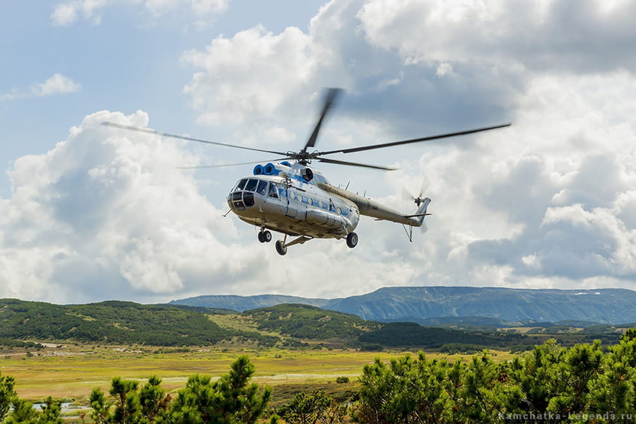 Вертолетные экскурсии и туры на Камчатке