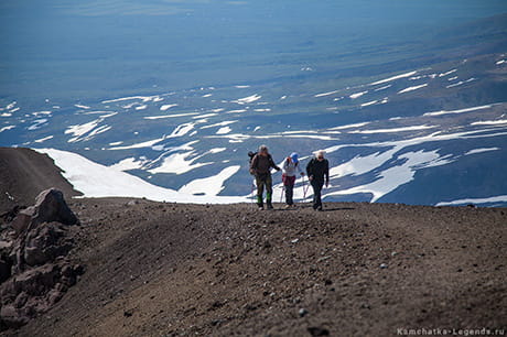 подъем на Авачинскую сопку