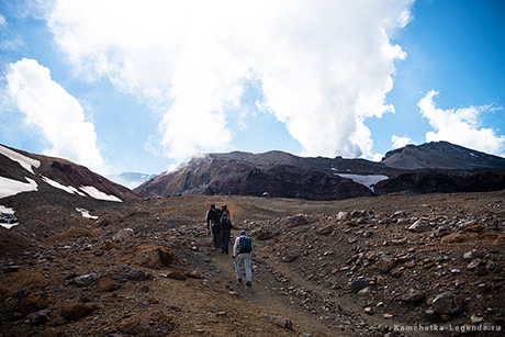 внутри кратера