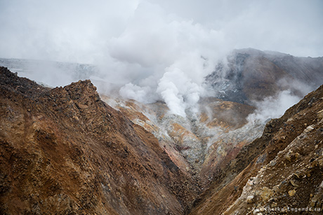 Мутновский экскурсия в кратер