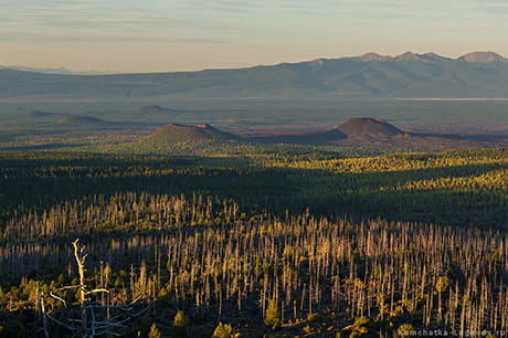 по следам извержений